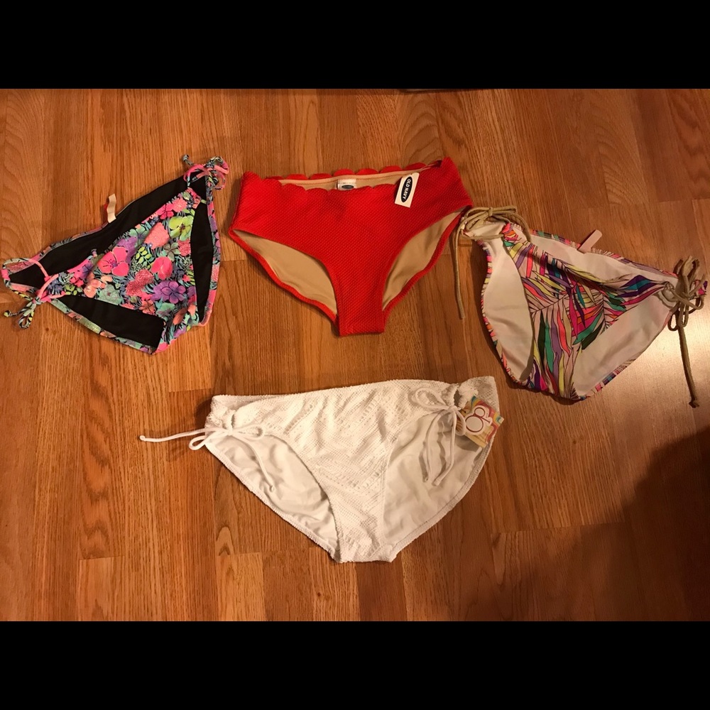 Lot of Bikini bottoms. NWT, Victoria secret,